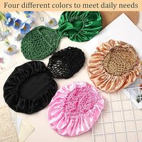 Filet à cheveux résille filet à cheveux Slouchy couverture casquettes chapeau pour chefs et cuisiniers couvre-chef Rastafari