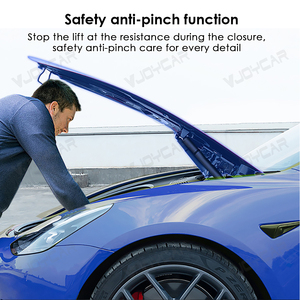 ระบบเปิดฝากระโปรงหน้าไฟฟ้ารุ่นใหม่สำหรับ <span class=keywords><strong>Tesla</strong></span> Model <span class=keywords><strong>3</strong></span> X S ปี 2021-2026 พร้อมระบบล็อคด้วยแรงดูด ปิดแบบนุ่มนวล เงียบ - Product Image 5