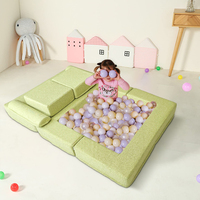 Kinder couch Faltbares Kinder sofa Mehrfarbiges Sofa Baby Spielzimmer Modulare Kinder couch Schaum möbel Fabrik Großhandel