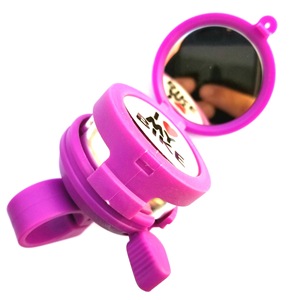 กระดิ่งจักรยานพร้อมเลนส์ อุปกรณ์เสริมจักรยานทำจากพลาสติกเรซินสีน้ำเงินสำหรับจักรยานเสือภูเขา - Product Image 3