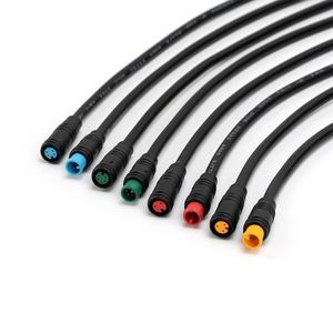 M8 銅コア航空プラグ防水ライン LED 電源電気自動車 2-6 コアバー男性と女性のヘッドペアコネクタ - Product Image 1