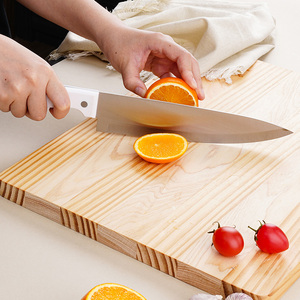 Set di Coltelli da Cucina in Acciaio Inossidabile 3Cr13 con Manico in ABS, Coltelli da Chef, da Bistecca e da Pane, Finitura Lucida - Product Image 5