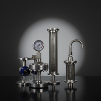 Amortiguador de Pulsaciones Tipo Vaina de Acero Inoxidable 316L OEM para Fluidos Químicos, Bomba Dosificadora de Alta Presión, Amortiguador de Tuberías