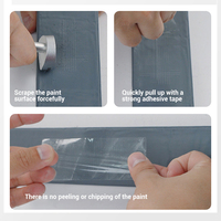 Apprêt et finition métallique gris aqueux acrylique haute résistance, revêtement liquide unique haute brillance pour la construction de ponts et les structures en acier