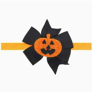 Diadema <span class=keywords><strong>de</strong></span> <span class=keywords><strong>Calabaza</strong></span> para Niños, <span class=keywords><strong>Disfraz</strong></span> <span class=keywords><strong>de</strong></span> Halloween, Diadema Elástica con Lazo, Diadema <span class=keywords><strong>de</strong></span> Halloween para Niños, Venta al por Mayor para Comercio Exterior - Product Image 5