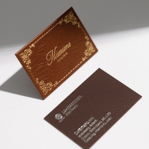 Tarjetas de Visita con Logotipo Personalizado Impreso a Todo Color, Papel de Arte Premium con Relieve, Colores Personalizados para Promociones - Product Image 2
