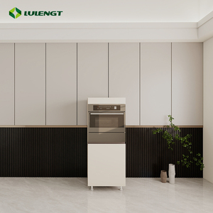 Meuble <span class=keywords><strong>de</strong></span> cuisine semi-haut encastrable pour appareils électroménagers, entièrement en aluminium, armoire <span class=keywords><strong>de</strong></span> rangement demi-hauteur pour appareils - Product Image 1