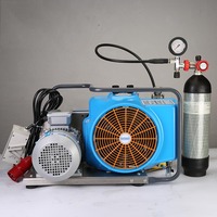 Technologie de pointe 3KW 5.2cfm compresseur d'air respiratoire pour la plongée sous-marine et la lutte contre les incendies