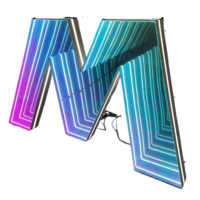 Letras de Canal LED RGB Personalizadas, Señalización 3D para Negocios, Centros Comerciales, Hospitales, Empresas - IPx6 Impermeable, Control Remoto, Transformador de Potencia