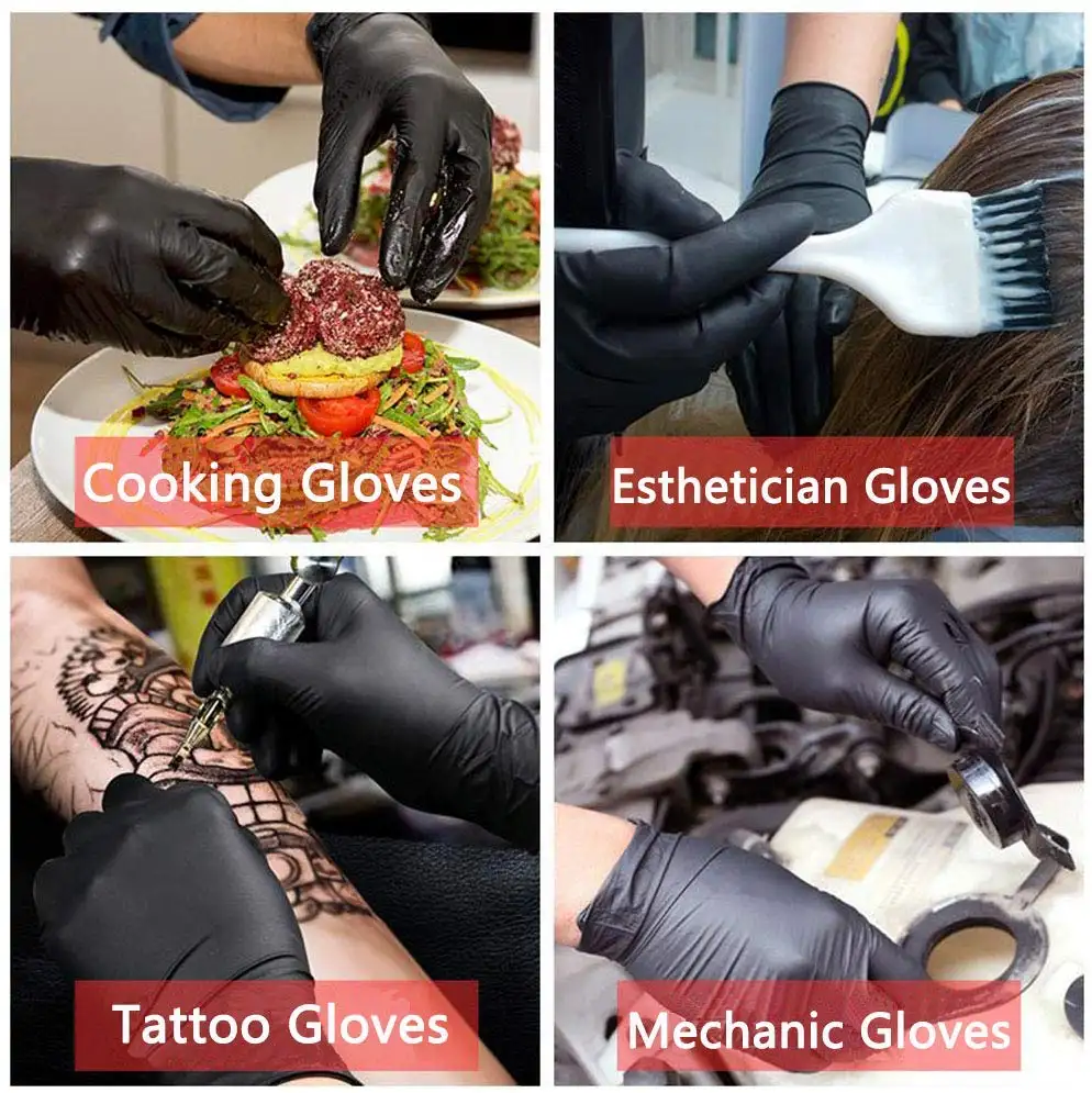 Veiligheidsonderzoek Tattoo Handschoenen Nitril Xingyu 3.5G Poedervrij Touchscreen Wegwerp Nitril Handschoenen Nitril Handschoenen