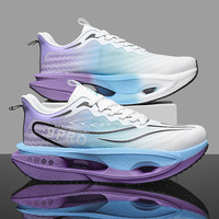 Chaussures de course pour hommes avec plaque en carbone, spécialité marathon, baskets de sport décontractées pour hommes, baskets athlétiques respirantes et confortables pour femmes