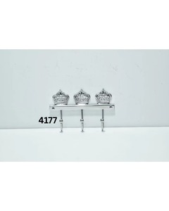 Premium Quality Metal <b>Wall</b> Mounted <b>Key</b> Holder with Multiple <b>Hooks</b> for <b>Keys</b> Bags and Accessories Storage Available At Good Price - Product Image 4