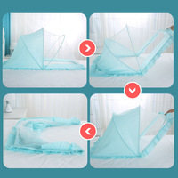 Moustiquaire pliable personnalisée pour bébé avec tente de lit d'intérieur JWS-107 OEM pour chambre d'enfant – Fabricant