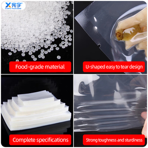 Bolsa <span class=keywords><strong>de</strong></span> Plástico Transparente <span class=keywords><strong>de</strong></span> Nylon para Alimentos, Sellable al Vacío, Compresión por Calor, Bolsa <span class=keywords><strong>de</strong></span> Mylar para Almacenamiento en Congelador, Ideal para Carne Fresca, Filetes y Hamburguesas - Product Image 3