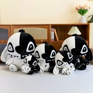 35cm-75cm poupée <span class=keywords><strong>elfe</strong></span> noir et blanc nouveau dessin animé poupée créative fantôme sombre point peluche jouet - Product Image 1