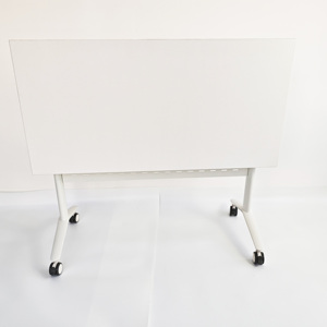 Hot bán kim loại bảng gấp khung chân Hiện Đại trường văn phòng bàn baffle có thể điều chỉnh chiều cao Cá Nhân Gấp thiết kế Made - Product Image 6