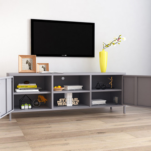 Mueble para TV de Metal y Acero de Estilo Moderno al por Mayor, Mesa para TV Colorida - Product Image 6