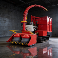 Moissonneuse-broyeuse automotrice pour fourrage, sans tracteur, machine de récolte automatique d'ensilage
