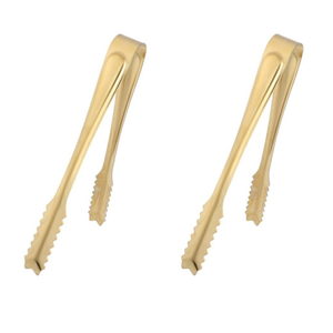 Pinzas para servir de Metal de diseño elegante, herramienta de cocina, pinzas para alimentos, pinzas para azúcar de cubo de hielo de acero inoxidable - Product Image 2