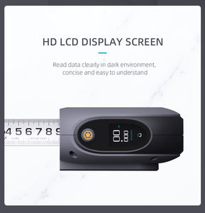 JIMIHOME جديد 2 في 1 ليزر مقياس مسافات 30M + قابل للسحب شريط القياس 5.5m الليزر المدى مكتشف الإلكترونية حاكم الصلب - Product Image 2