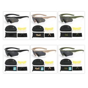 时尚CS战术骑行滑雪徒步眼镜偏光防紫外线射击护目镜防沙户外射击太阳镜 - Product Image 2