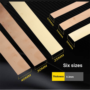 Bande de lignes décoratives plates auto-adhésives pour miroir de 1m Autocollant mural en acier inoxydable doré pour étude de mur de fond Bande de bordure de plafond - Product Image 5