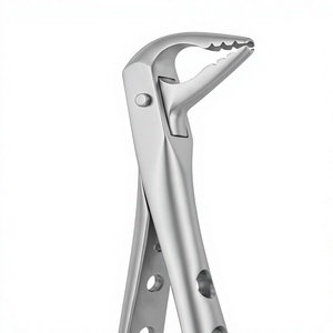 Pinzas de Extracción Dental para Molares Superiores, Ergonómicas, de Acero Inoxidable, Plateadas, Instrumento Quirúrgico Manual de Clase I - Product Image 1