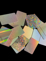 Anpassbare Bedruckbare CR80 PVC-ID-Karte Holografisches Overlay-Tag NFC & RFID Chip 1k Hologramm Visitenkarte