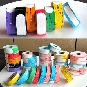 สายรัดข้อมือพลาสติก PVC ทางการแพทย์แบบนิ่มพิเศษ พร้อมกระดุมแป๊ก ขนาดกว้าง 9 มม. ใช้ครั้งเดียว ทนทาน เหมาะสำหรับเด็กแรกเกิด - Product Image 4