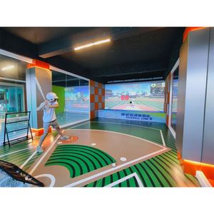 Système de simulation de baseball interactif en acier inoxydable pour intérieur, marque Ninix, équipement de jeu sportif de divertissement - Product Image 4