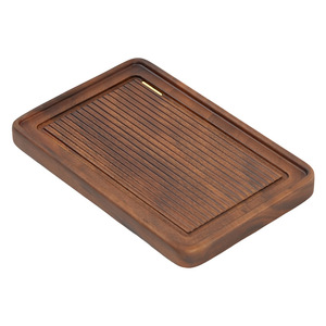Solid Walnut Wood <b>Tea</b> Tray Rectangle Durable Kung Fu <b>Tea</b> <b>Set</b> Tray Household <b>Tea</b> Table Afternoon <b>Tea</b> Use - Product Image 5