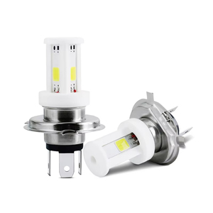 หลอดไฟหน้ารถจักรยานยนต์ LED สากล หลอดไฟหน้าแบบแปลง H4 BA20D 12 V แบบกำหนดเองได้ - Product Image 1