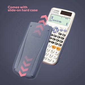 Calculadora Científica CTIFREE <span class=keywords><strong>de</strong></span> 12 Dígitos, Modelo FC-991es Plus sin Energía Solar, Funciona con Batería <span class=keywords><strong>de</strong></span> Monedas, Función <span class=keywords><strong>de</strong></span> Calendario, Material Plástico, para la Escuela - Product Image 3