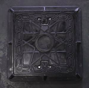 UAE 사우디 아랍 시장을 위한 사각 복합 수지 FRP 맞춤형 맨홀 커버 - Product Image 2