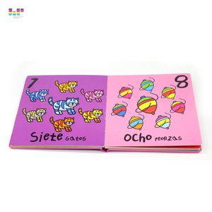 OEM Custom bambini bordo libro educativo per bambini <span class=keywords><strong>letteratura</strong></span> con copertina rigida stampata su carta Offset cartone di carta - Product Image 2