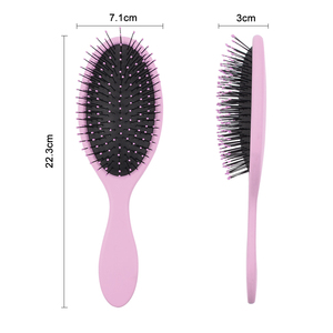 แปรงผมนวดหนังศีรษะแบบมีเบาะลม ขนแปรงไนลอนเนื้อนุ่มสีขาวด้าน สำหรับเด็กผู้หญิง รับผลิตโลโก้ตามสั่ง ขายส่ง - Product Image 5