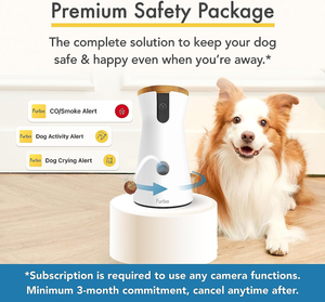 Cámara <span class=keywords><strong>Furbo</strong></span> 360 para Perros y Comedero Automático, Monitor para Mascotas con Aplicación, Vista de 360°, Visión Nocturna en Color, Seguimiento Automático, Dispensador de Golosinas, Alerta de Ladridos - Product Image 5