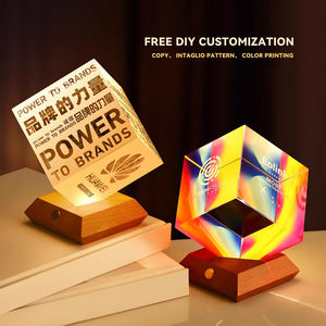 ग्रीष्मकालीन बिक्री महान पुरस्कार कस्टम ऑप्टिकल क्रिस्टल ग्लास स्टार व्यक्तिगत उत्कीर्ण लोगो ट्रॉफी - Product Image 2