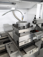 CAK6150 1500mm Usine chinoise de haute qualité Système de commande GSK Tour à lit plat horizontal automatique avec magazine d'outils à 4 postes