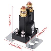 Relais de démarreur automobile à courant continu 500A, module de relais clignotant 4 broches, traceur GPS, relais de commutation à distance 12V étanche