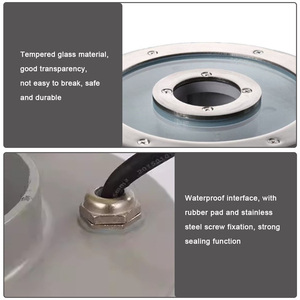 Projecteur LED sous-marin en acier inoxydable Highlux, version fine, pour éclairage extérieur - Product Image 3