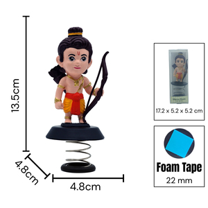 Figura Decorativa del Dios Ram en Tono de Piel, de Funspring Plastics, para el Tablero del Auto y el Hogar – Adorno Decorativo del Dios Ram - Product Image 5