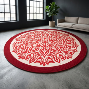 Tapis de salon moderne en jute à poils plats, motif géométrique, fabriqué à la machine, modèle 2026, adapté aux animaux domestiques, antidérapant, écologique - Product Image 1