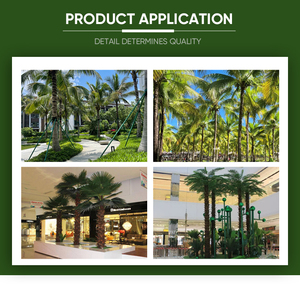 Palmera Artificial Pequeña en Maceta con Textura Realista para Decoración de Interiores Minimalista, Planta Artificial Decorativa - Product Image 4