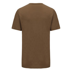 T-shirt léger en laine mérinos pour homme, certifié RWS, de luxe, à manches courtes, avec logo personnalisé imprimé - Product Image 2