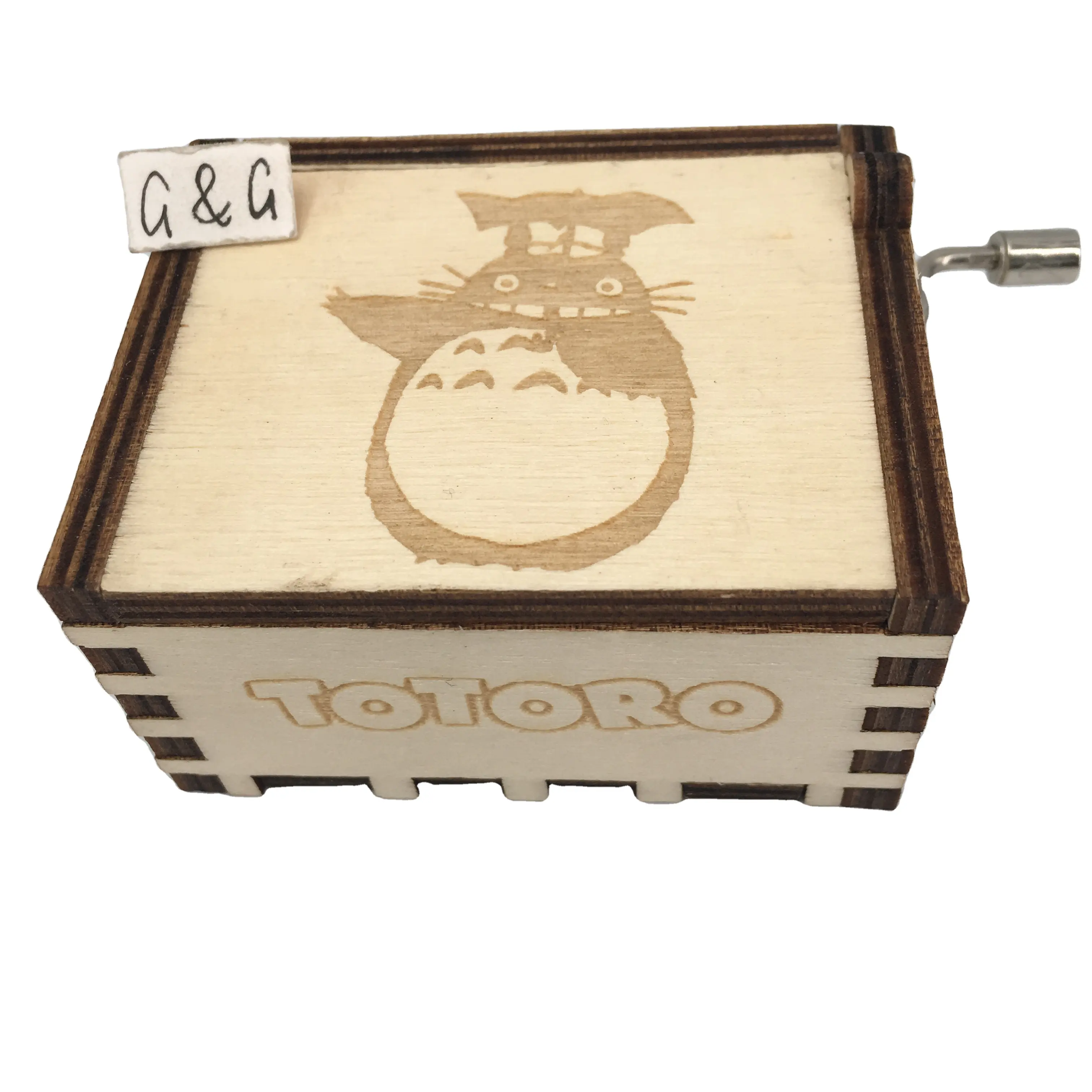 Mini Hộp Nhạc Bằng Gỗ Totoro Âm Nhạc Hộp