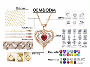 สร้อยคอเงินแท้ 925 รูปหัวใจ ดีไซน์ดอกทานตะวัน  "คุณคือแสงแดดของฉัน" สำหรับสาวๆ เพื่อนๆ ขายส่ง - Product Image 6