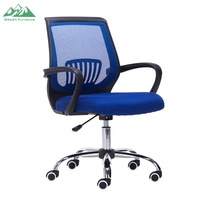 Chaise de direction ergonomique en maille Wayon, hauteur réglable, pivotante, avec fonctions de refroidissement et extensibles pour les bureaux d'entreprise