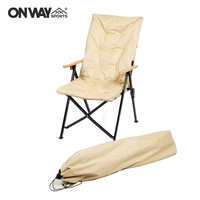 Chaise de plage pliante portable ultralégère en aluminium personnalisée, parfaite pour le camping en plein air et la plage, disponible en gros