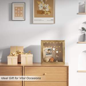 Caja <span class=keywords><strong>de</strong></span> marionetas <span class=keywords><strong>de</strong></span> <span class=keywords><strong>sombra</strong></span> <span class=keywords><strong>de</strong></span> madera Marco <span class=keywords><strong>de</strong></span> exhibición <span class=keywords><strong>de</strong></span> 8x8 pulgadas con marco <span class=keywords><strong>de</strong></span> recuerdo <span class=keywords><strong>de</strong></span> ventana <span class=keywords><strong>de</strong></span> vidrio - Product Image 3